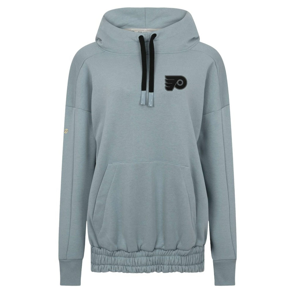 Philadelphia Flyers Levelwear Women's Waterfall Nightfall Pullover Hoodie - Gray - NHL