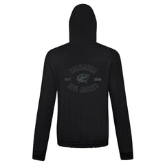 Columbus Blue Jackets Levelwear Women's Waterfall Nightfall Pullover Hoodie - Black - NHL