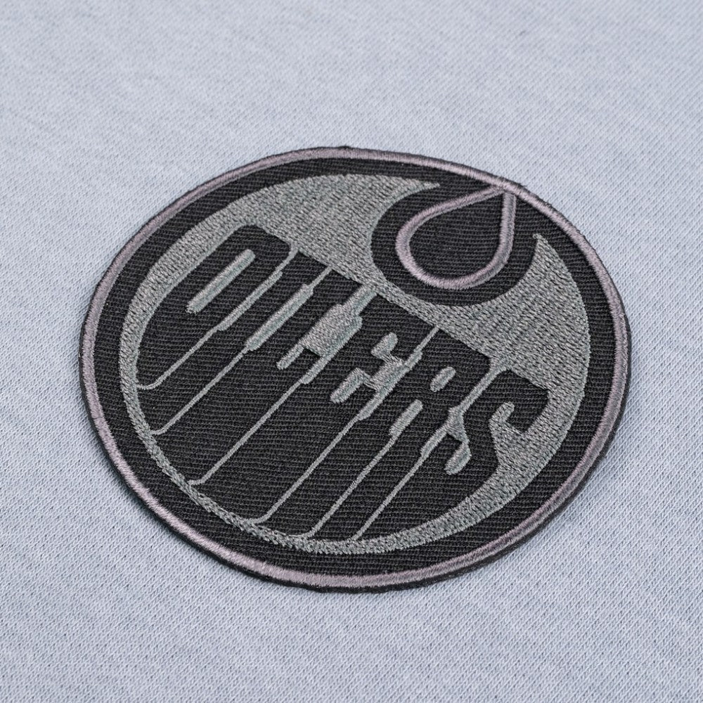 Edmonton Oilers Levelwear Women's Waterfall Nightfall Pullover Hoodie - Gray - NHL