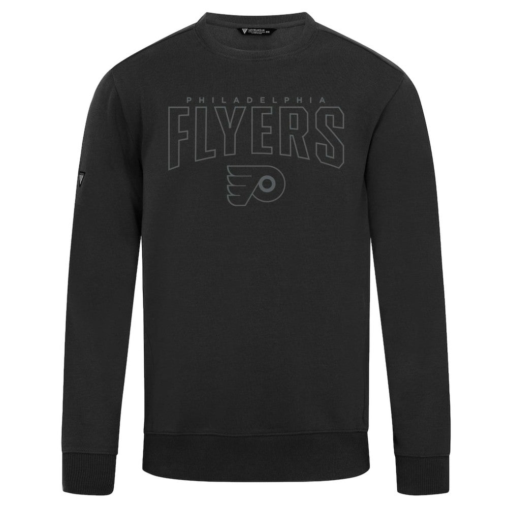 Philadelphia Flyers Levelwear Zane Darkmoon Pullover Sweatshirt - Black - NHL