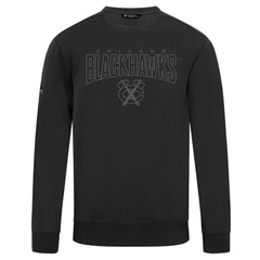 Chicago Blackhawks Levelwear Zane Darkmoon Pullover Sweatshirt - Black - NHL