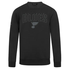 St. Louis Blues Levelwear Zane Darkmoon Pullover Sweatshirt - Black - NHL