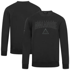 Colorado Avalanche Levelwear Zane Darkmoon Pullover Sweatshirt - Black - NHL