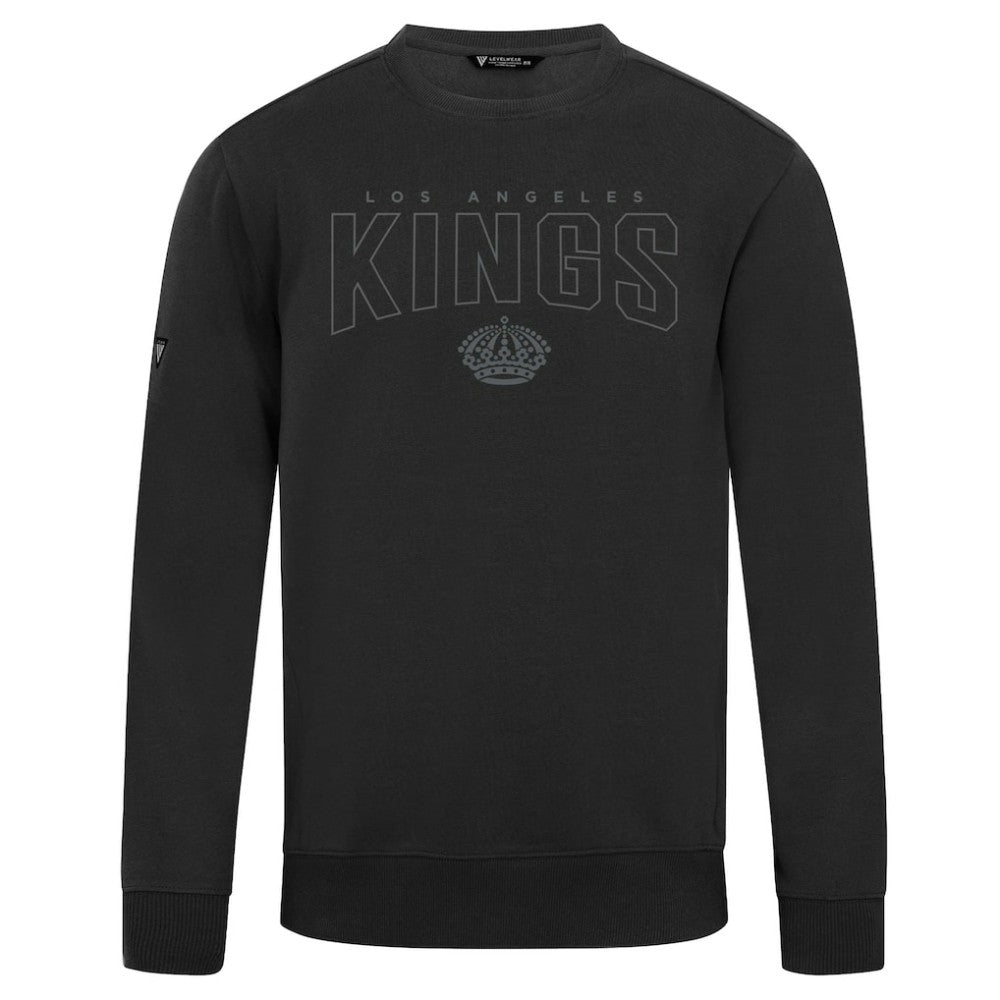 Los Angeles Kings Levelwear Zane Darkmoon Pullover Sweatshirt - Black - NHL