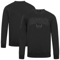 Washington Capitals Levelwear Zane Darkmoon Pullover Sweatshirt - Black - NHL