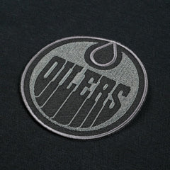 Edmonton Oilers Levelwear Legacy Nightfall Pullover Sweatshirt - Black/Gray - NHL