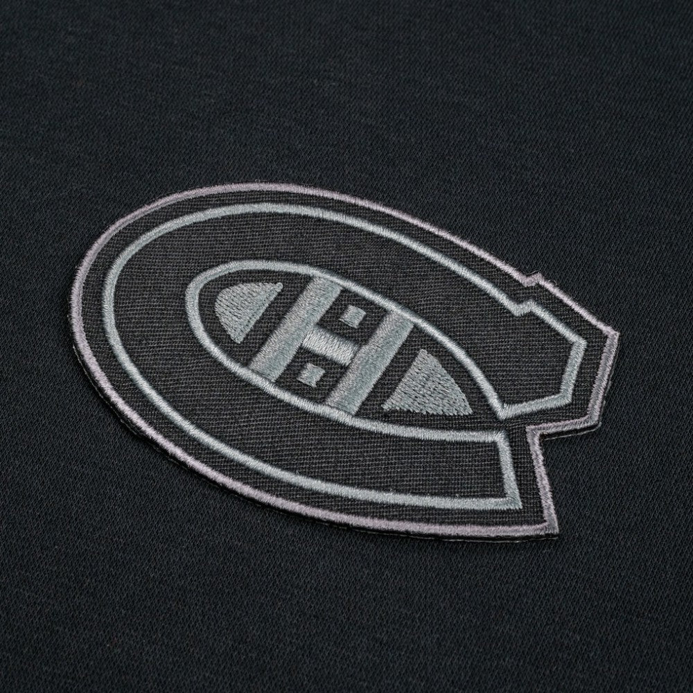 Montreal Canadiens Levelwear Legacy Nightfall Pullover Sweatshirt - Black/Gray - NHL