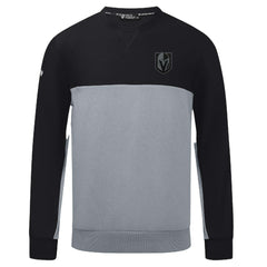 Vegas Golden Knights Levelwear Legacy Nightfall Pullover Sweatshirt - Black/Gray - NHL