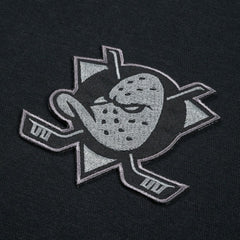 Anaheim Ducks Levelwear Legacy Nightfall Pullover Sweatshirt - Black/Gray - NHL