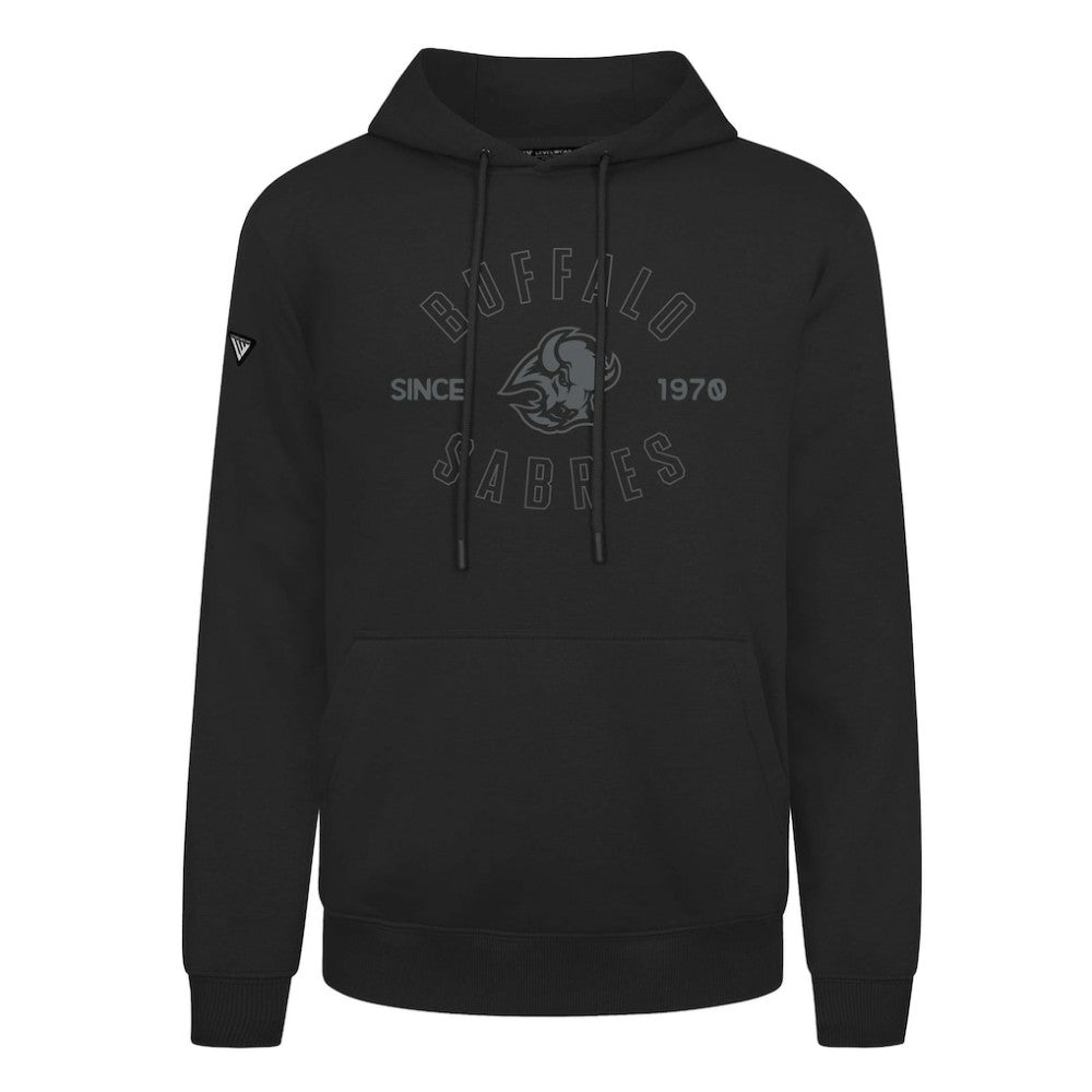 Buffalo Sabres Levelwear Podium Abyssal Pullover Hoodie - Black - NHL