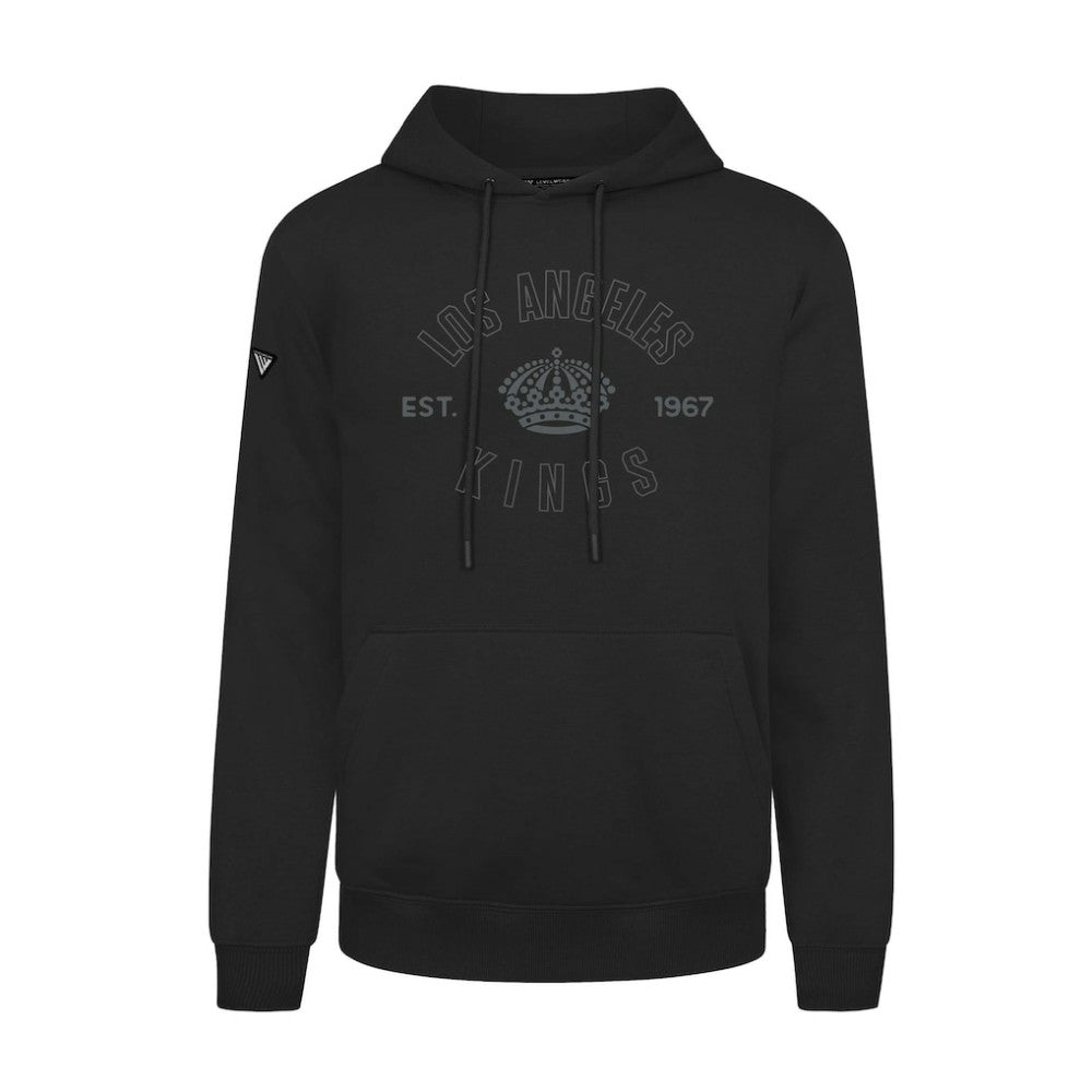 Los Angeles Kings Levelwear Podium Abyssal Pullover Hoodie - Black - NHL
