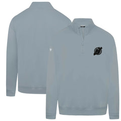 New Jersey Devils Levelwear Murray Nightfall Quarter-Zip Jacket - Gray - NHL