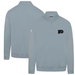 Philadelphia Flyers Levelwear Murray Nightfall Quarter-Zip Jacket - Gray - NHL