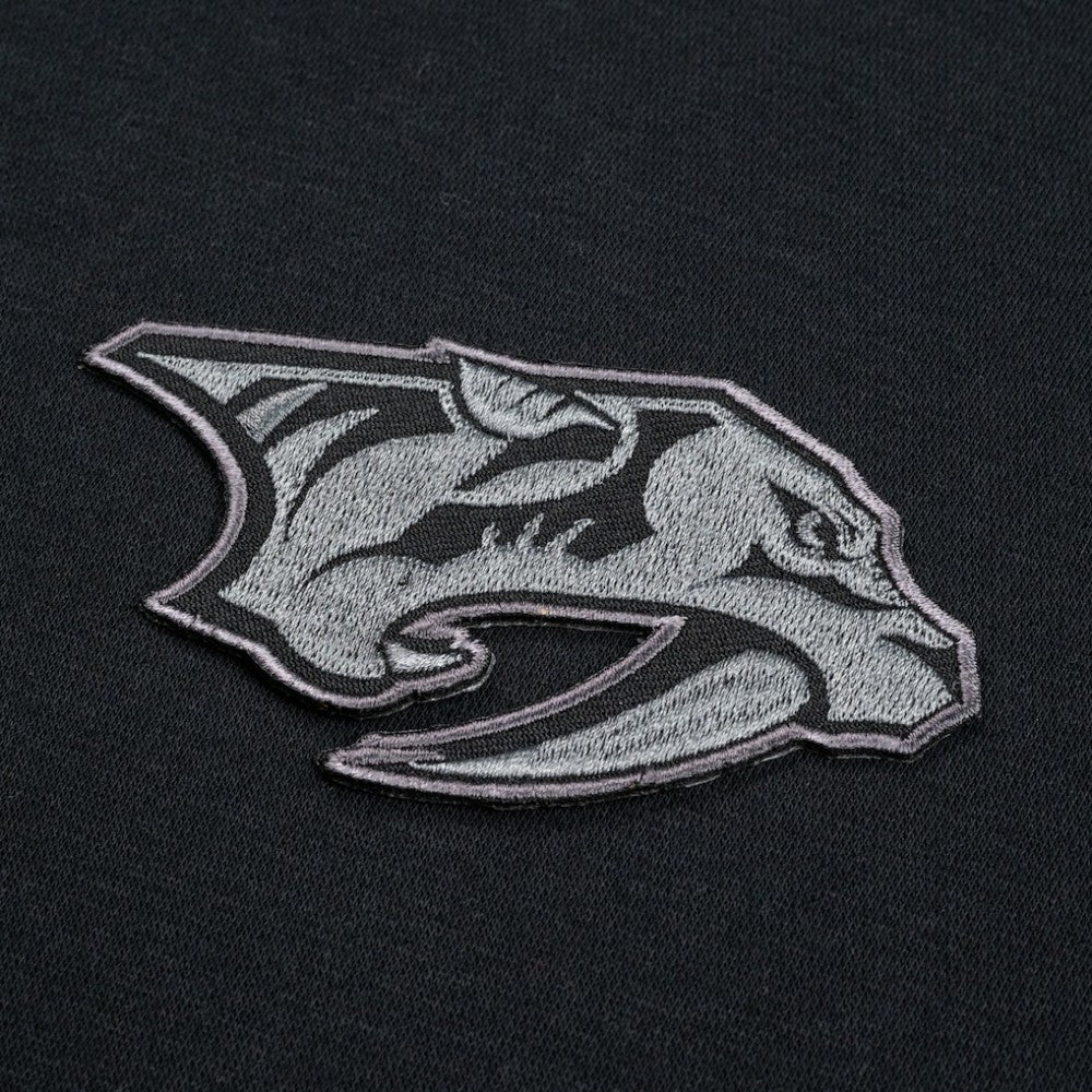 Nashville Predators Levelwear Murray Nightfall Quarter-Zip Jacket - Black - NHL