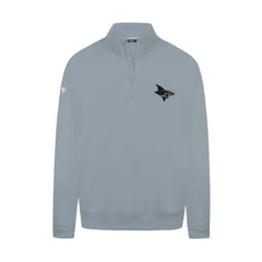 San Jose Sharks Levelwear Murray Nightfall Quarter-Zip Jacket - Gray - NHL