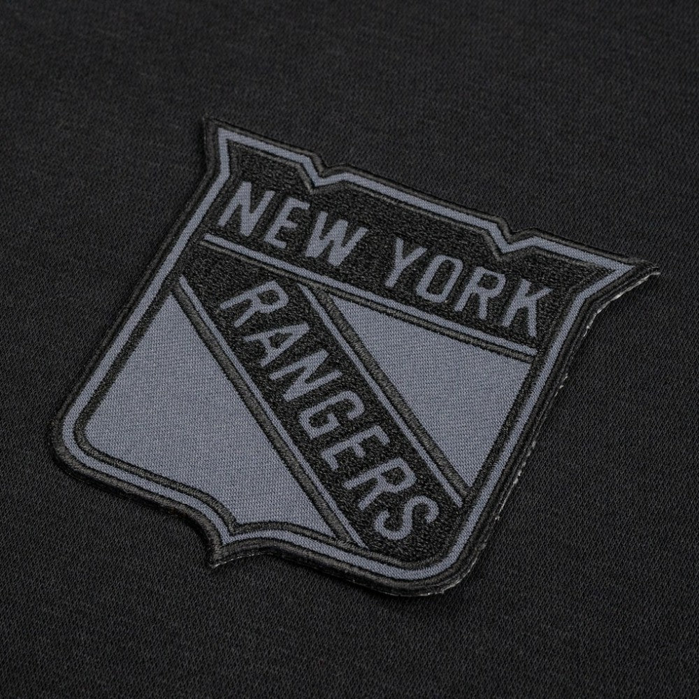 New York Rangers Levelwear Murray Nightfall Quarter-Zip Jacket - Black - NHL