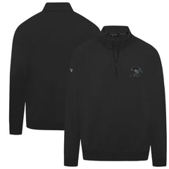 Pittsburgh Penguins Levelwear Murray Nightfall Quarter-Zip Jacket - Black - NHL
