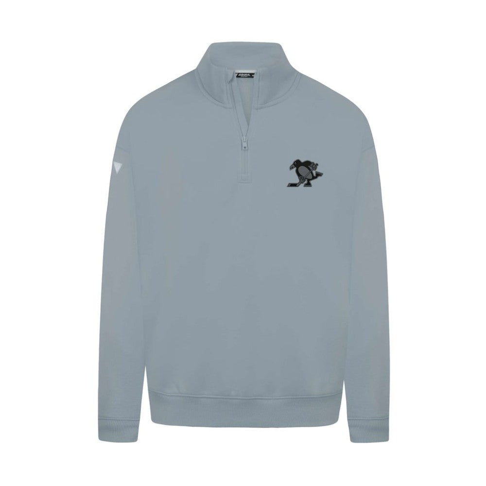 Pittsburgh Penguins Levelwear Murray Nightfall Quarter-Zip Jacket - Gray - NHL