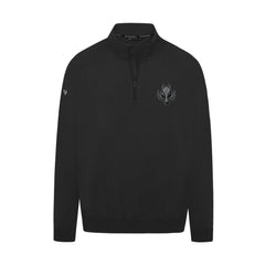 Calgary Flames Levelwear Murray Nightfall Quarter-Zip Jacket - Black - NHL