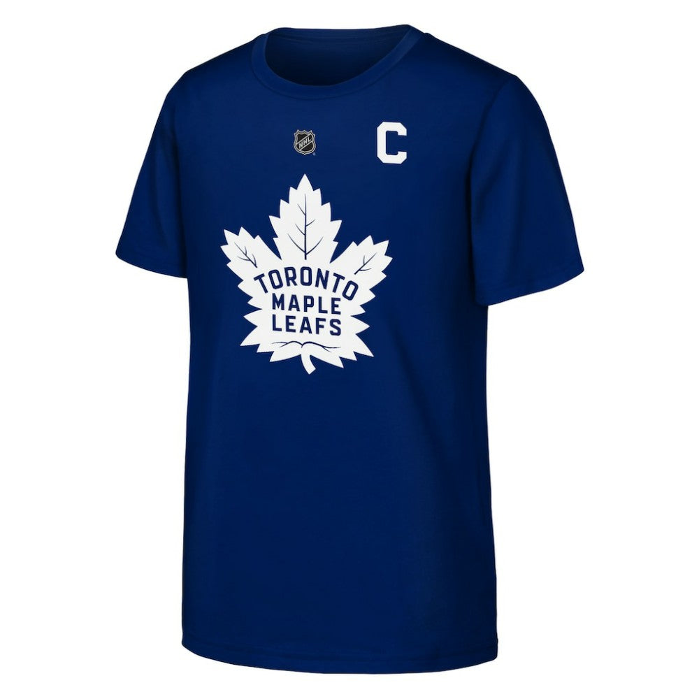Auston Matthews Toronto Maple Leafs Outerstuff Youth Player Name & Number T-Shirt - Blue - NHL