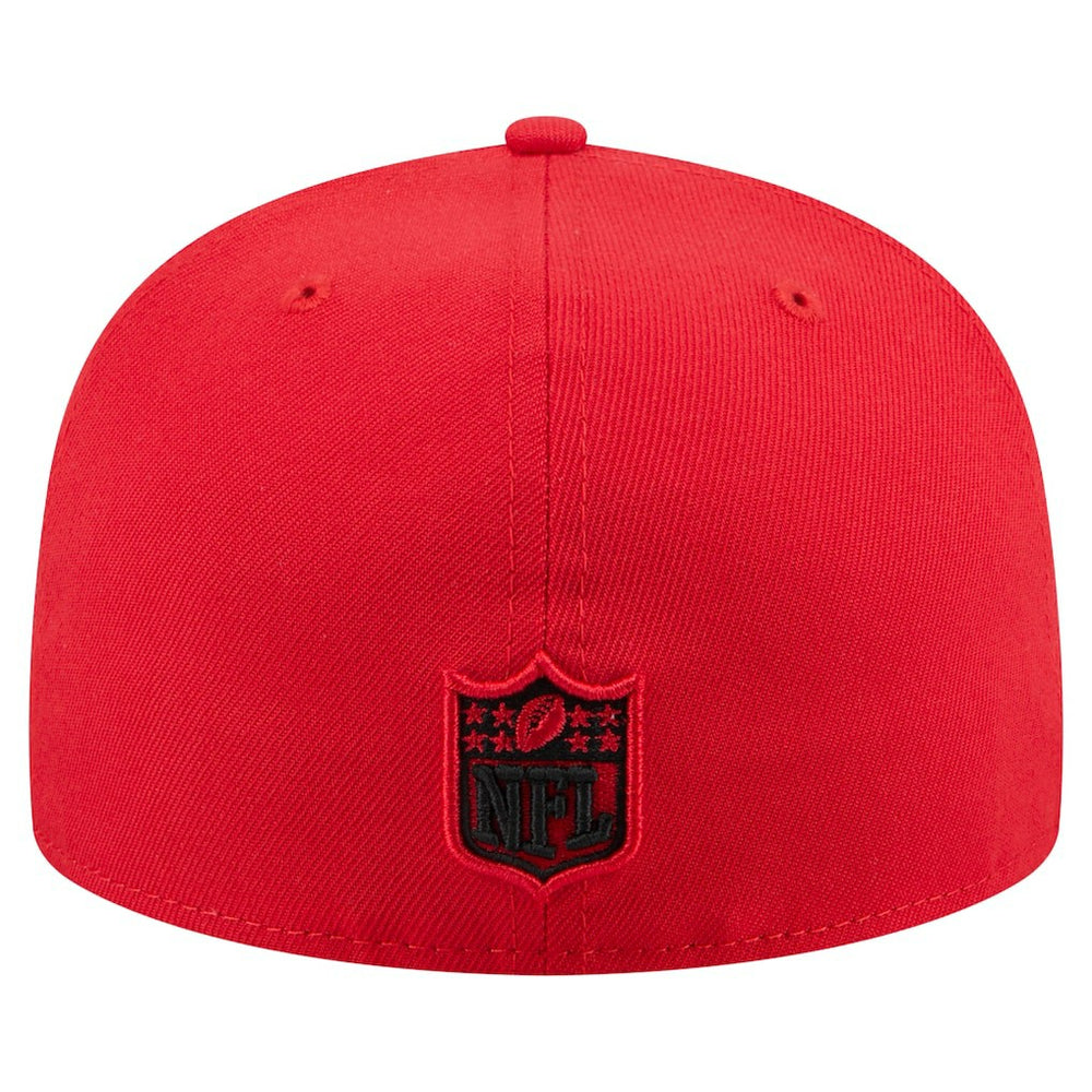 Kansas City Chiefs New Era State Stitch 59FIFTY Fitted Hat Red | NFL