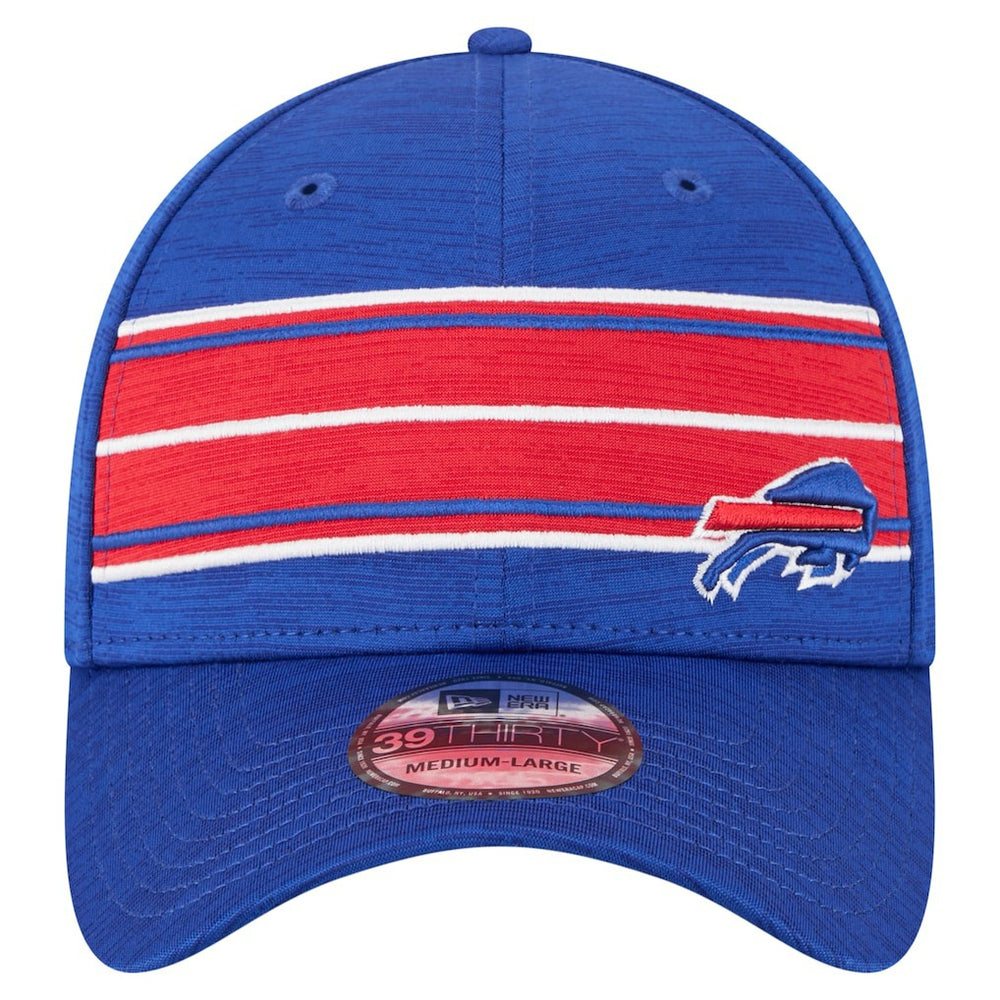 Buffalo Bills New Era Stripes 39THIRTY Flex Hat Royal | NFL