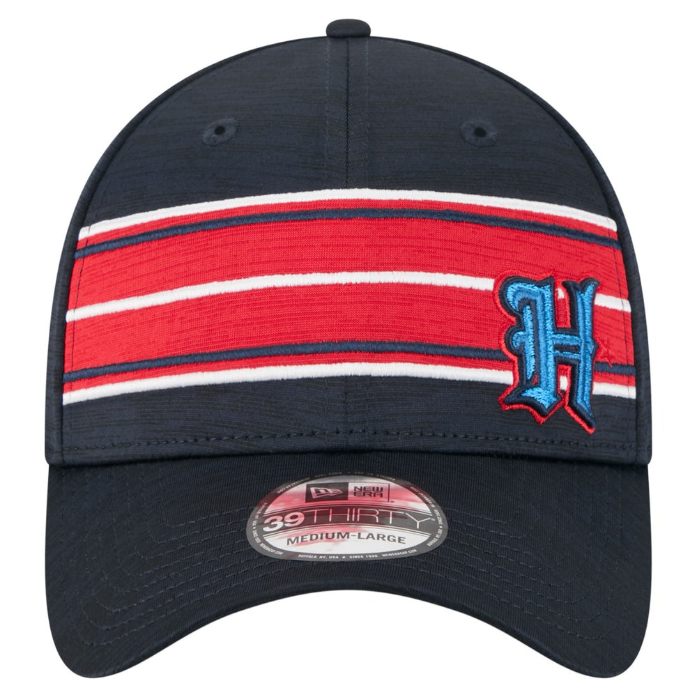 Houston Texans New Era Stripes 39THIRTY Flex Hat Navy | NFL