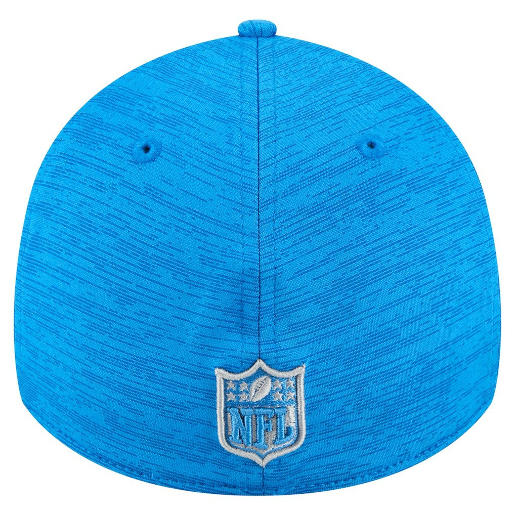 Detroit Lions New Era Stripes 39THIRTY Flex Hat Blue | NFL