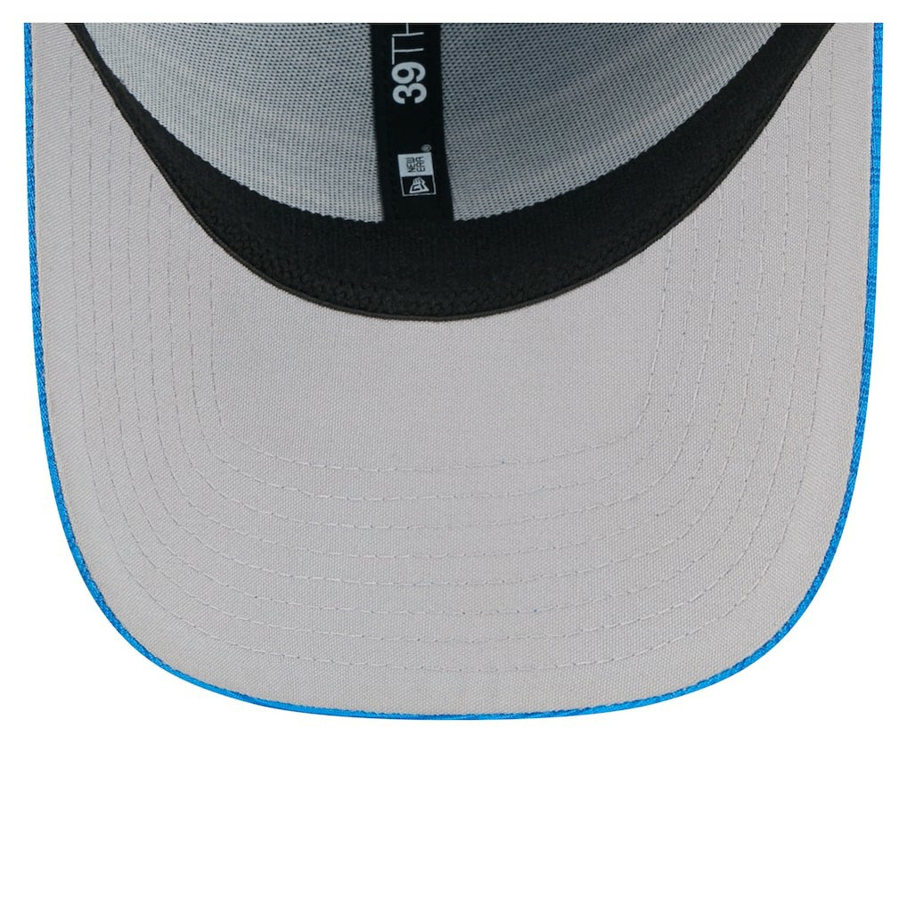 Detroit Lions New Era Stripes 39THIRTY Flex Hat Blue | NFL