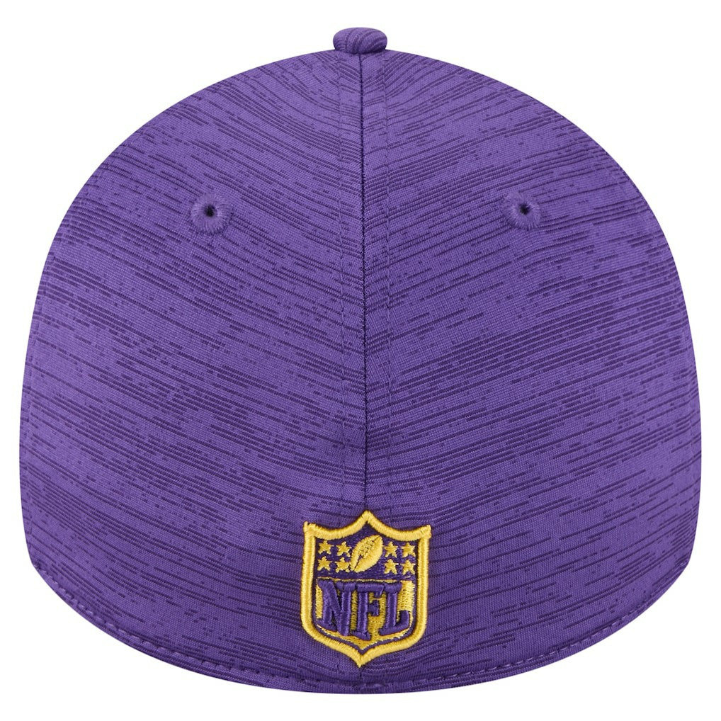 Minnesota Vikings New Era Stripes 39THIRTY Flex Hat Purple | NFL