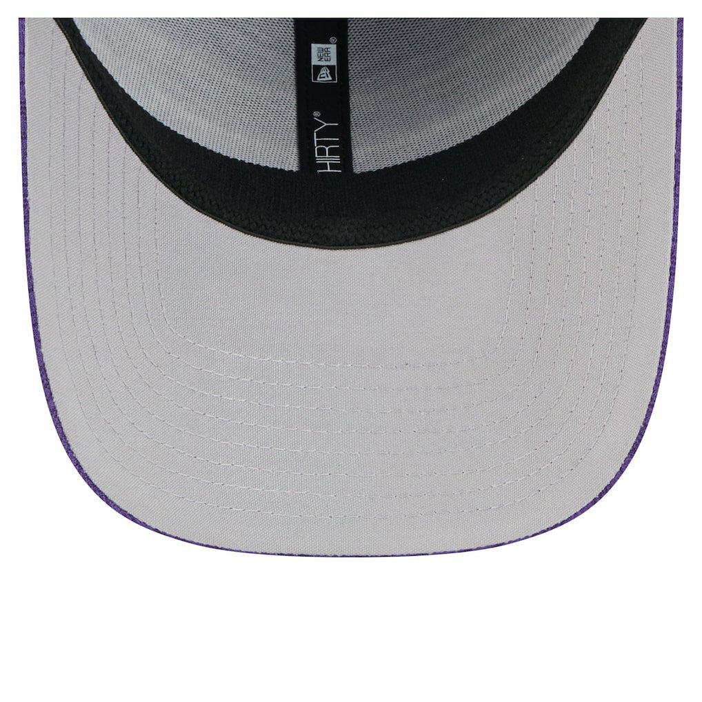 Minnesota Vikings New Era Stripes 39THIRTY Flex Hat Purple | NFL