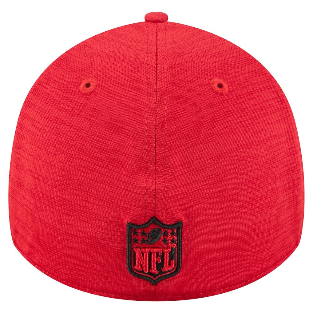 Kansas City Chiefs New Era Stripes 39THIRTY Flex Hat Red | NFL