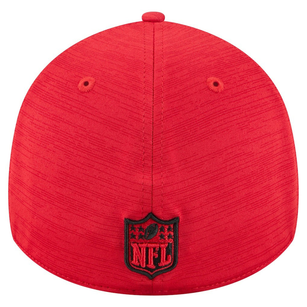 Kansas City Chiefs New Era Stripes 39THIRTY Flex Hat Red | NFL
