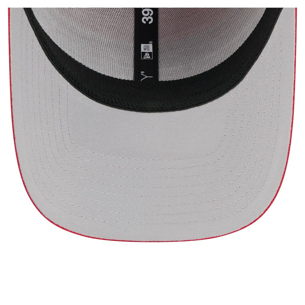 Kansas City Chiefs New Era Stripes 39THIRTY Flex Hat Red | NFL