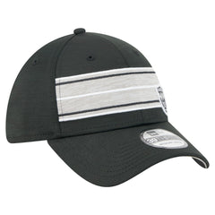 Las Vegas Raiders New Era Stripes 39THIRTY Flex Hat Black | NFL