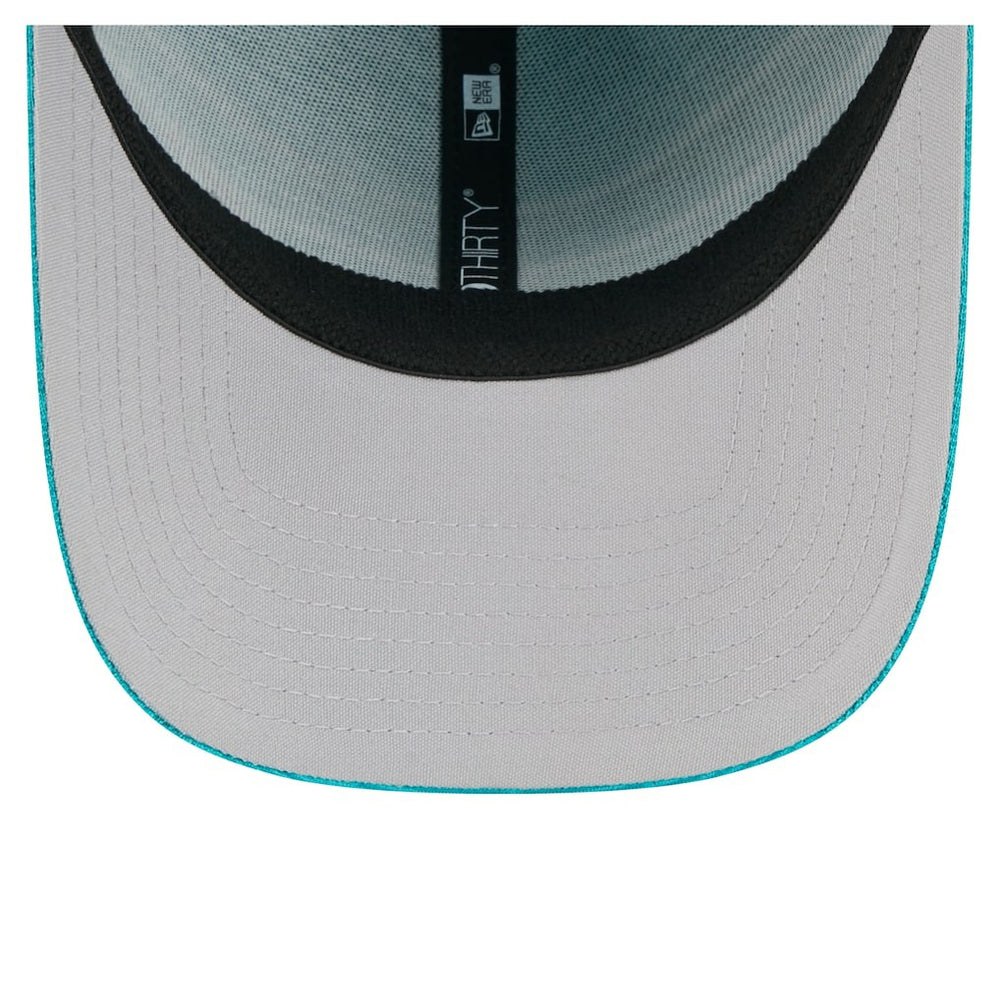 Miami Dolphins New Era Stripes 39THIRTY Flex Hat Aqua | NFL