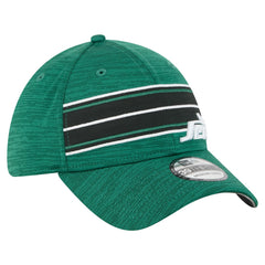 New York Jets New Era Stripes 39THIRTY Flex Hat Green | NFL