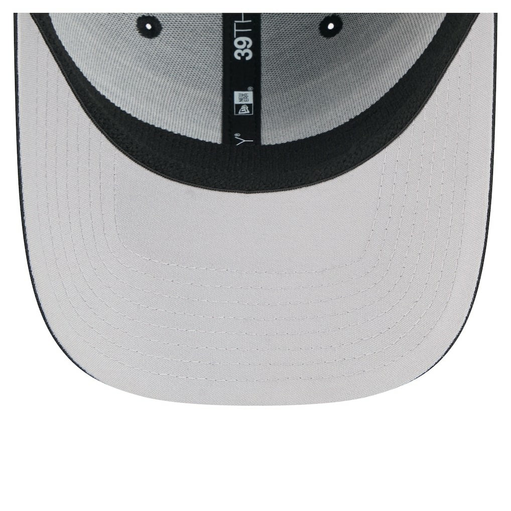 Baltimore Ravens New Era Stripes 39THIRTY Flex Hat Black | NFL
