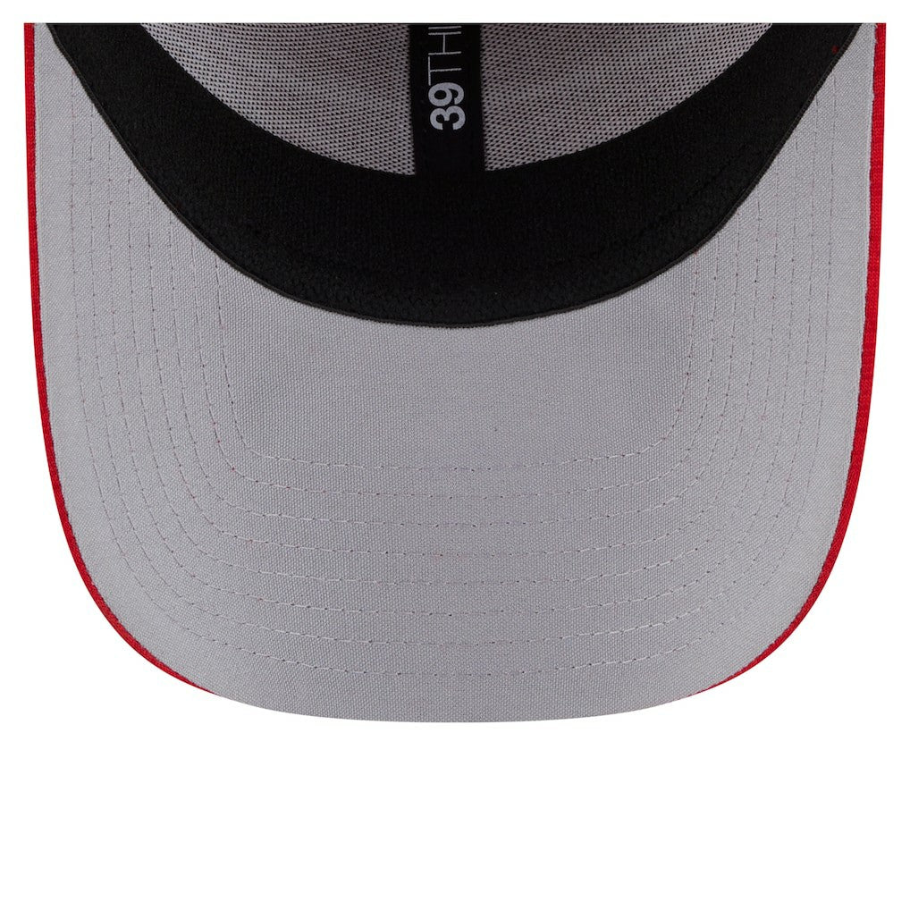 San Francisco 49ers New Era Stripes 39THIRTY Flex Hat Scarlet | NFL