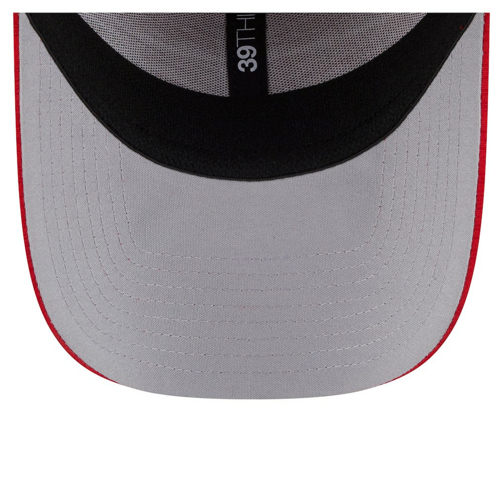 San Francisco 49ers New Era Stripes 39THIRTY Flex Hat Scarlet | NFL