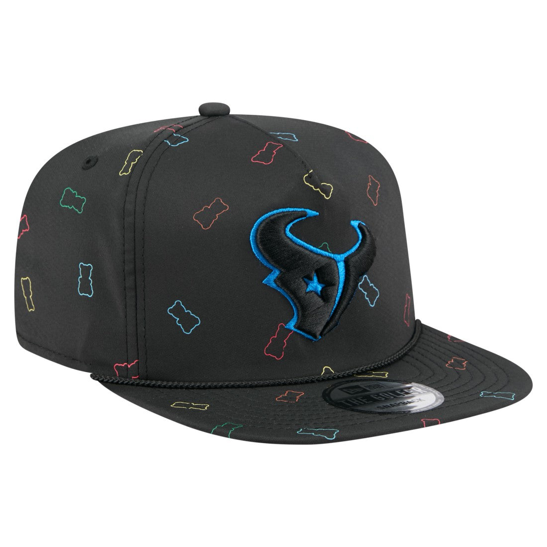 Houston Texans New Era Gummy Golfer Snapback Hat Black | NFL
