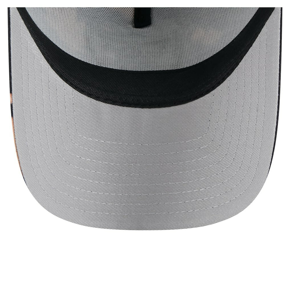 Las Vegas Raiders New Era Bleached 9FORTY A-Frame Adjustable Hat Black | NFL