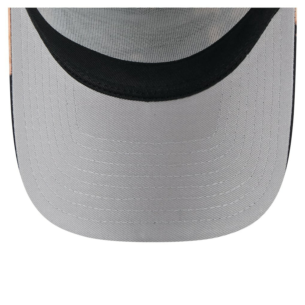 New England Patriots New Era Bleached 9FORTY A-Frame Adjustable Hat Black | NFL