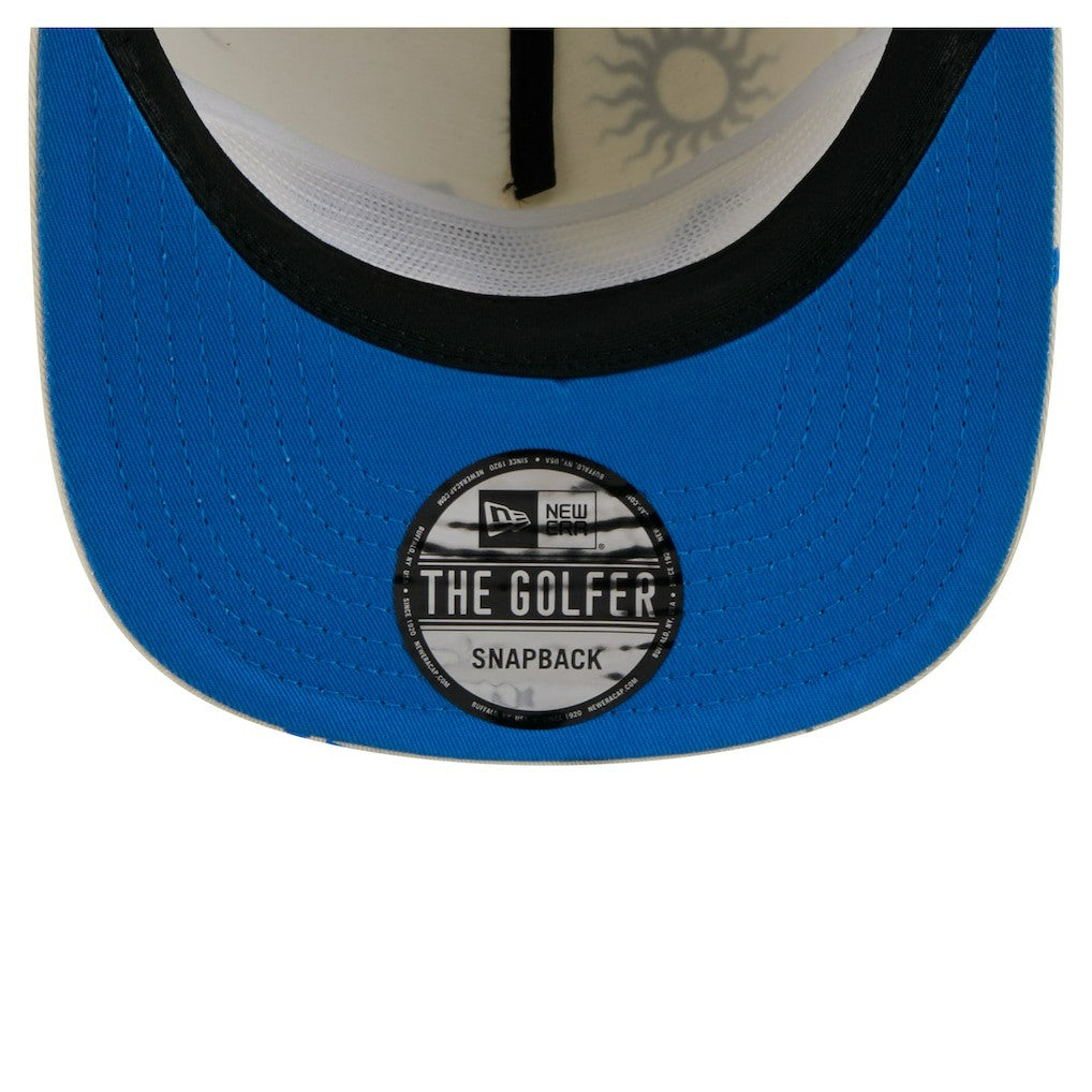 Detroit Lions New Era Celestial Golfer Snapback Hat Cream | NFL