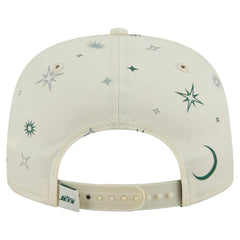 New York Jets New Era Celestial Golfer Snapback Hat Cream | NFL