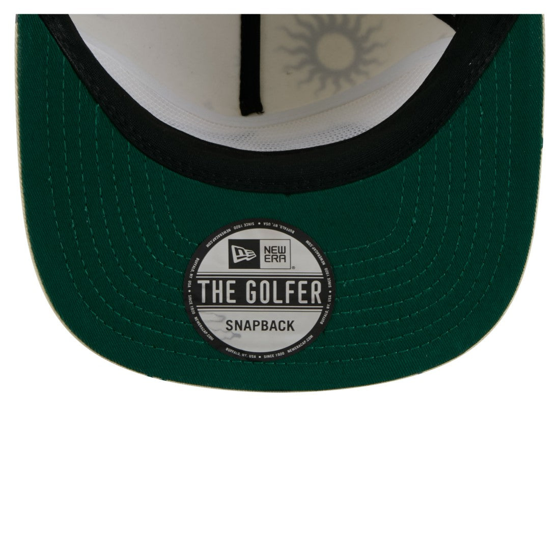 New York Jets New Era Celestial Golfer Snapback Hat Cream | NFL