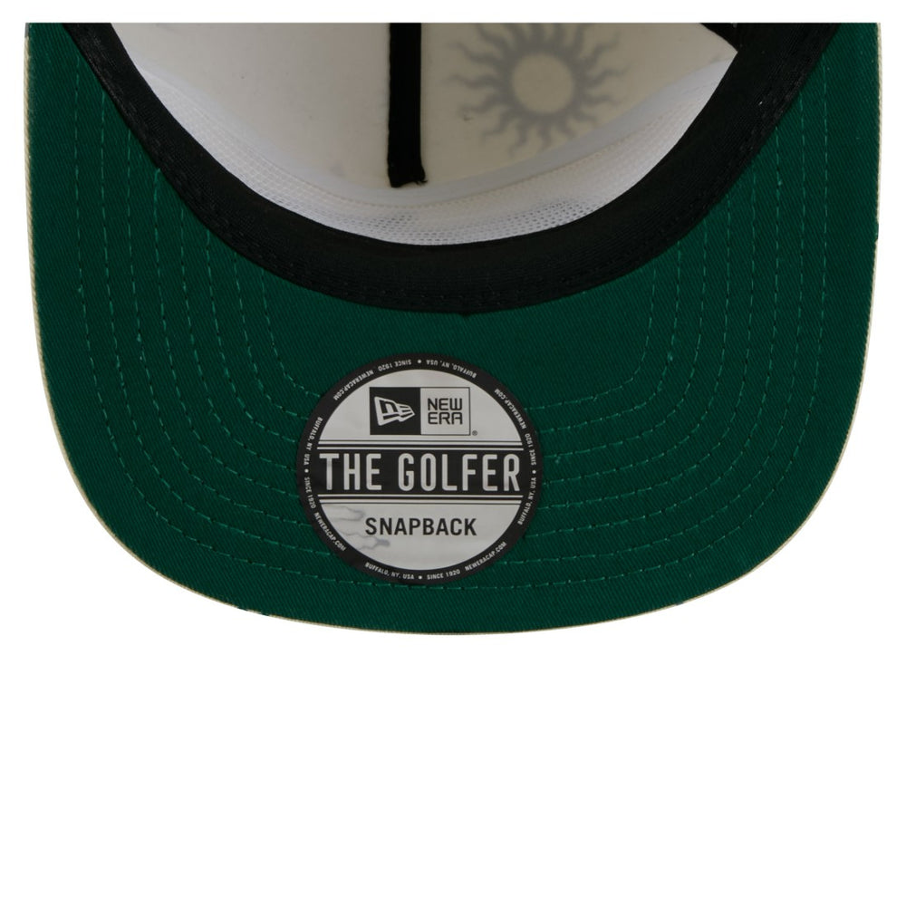 New York Jets New Era Celestial Golfer Snapback Hat Cream | NFL