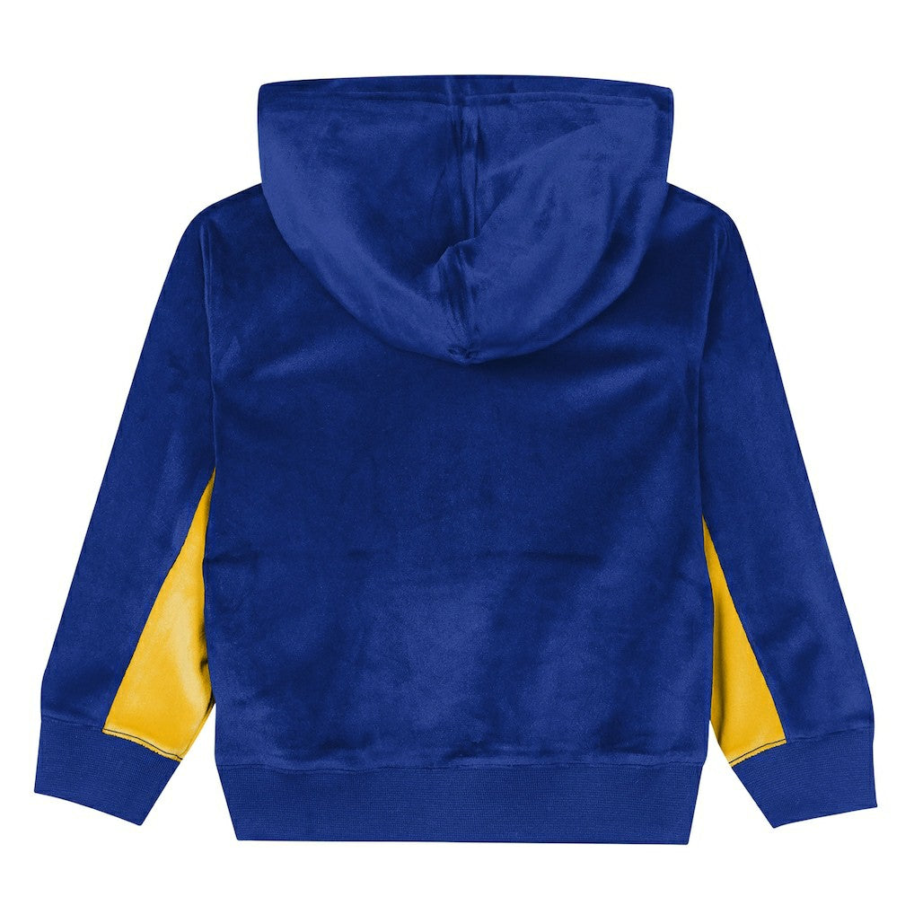 Golden State Warriors Outerstuff Preschool Velour Hoodie Royal - NBA