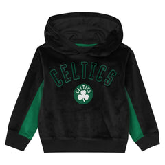 Boston Celtics Outerstuff Preschool Velour Hoodie Black - NBA