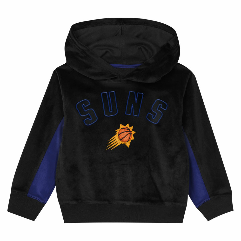 Phoenix Suns Outerstuff Preschool Velour Hoodie Black - NBA